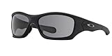 Oakley Mens Pit Bull Sunglasses, Matte Black/Warm Grey, One Size