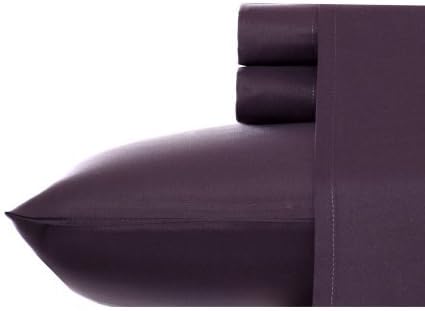 Patti LaBelle Microfiber Sheet Queen Set, Eggplant