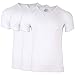 Ejis Men's Undershirts, 3 Pack: Anti Odor V Neck T Shirts, Micro Modal, White