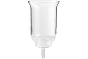 YAMA GLASS Yama CDM8 Replacement Middle Beaker - Borosilicate Glass For 6-8 Cup Cold Brew Towers, Heat-Resistant, Dishwasher Safe