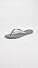 Havaianas Women's Slim Flip Flop Sandal, Grey/Silver, 7/8 M US