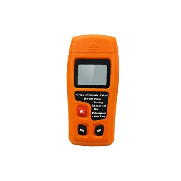 ZJ LIUJING Holz-Feuchtigkeitsmessgerät, LCD-Display, 0–99,9 %, zwei Laser, Messgerät, digitaler Feuchtigkeitstester…