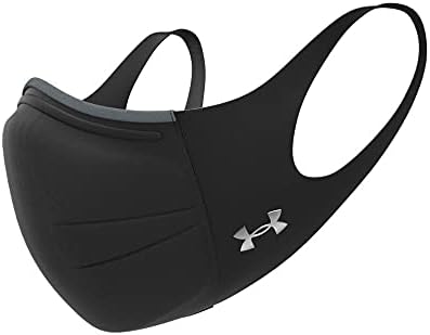 Amazon.com: Under Armour unisex Sports Mask, Black (001)/White