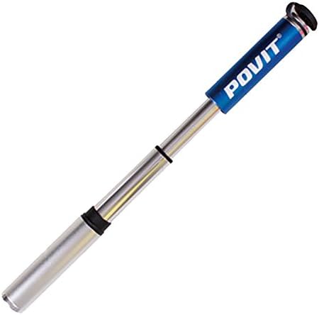 Mini Bike Pump, Fits Presta and Schrader, Accurate Inflation and Extremely Lightweight, Mini Bicycle Tire Pump for Road Mountain and BMX Bikes