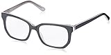 A.J. Morgan Women's Achtung Rectangular Reading Glasses, Grey, 1