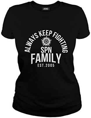 Zoko Apparel Always Keep Fighting SPN Family T-Shirt