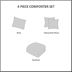 Intelligent Design Senna Comforter Set Twin/Twin XL