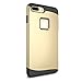 iPhone 7 Plus Case, Snugg Apple iPhone 7 Plus Dual Layer Slim Cover [Infinity Series] Protective Bumper Shell Skin – Gold