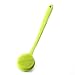 DNC Silicone Back Scrubber Soft Bath Body Brush for Shower with Long Handle (Green)