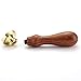 Yoption Initial Alphabet Wax Seal Stamp, Retro Letter J Sealing Wax Stamp Brass Head Wooden Handle for Wedding Party Invitation Envelopes