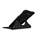 Fintie Rotating Case for Samsung Galaxy Tab A 10.1 - Premium PU Leather 360 Degree Swivel Stand Cover with Auto Sleep/Wake for Galaxy Tab A 10.1 Inch (NO S Pen Version SM-T580/T585/T587) Tablet, Black