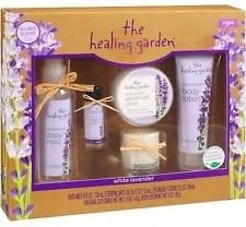 The Healing Garden White Lavender 5 Pc Gift Set