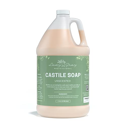 Castile Soap Liquid Unscented 1 Liquid Gallon Unscented Mild Soap