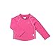 i Play. Toddler Long Sleeve Rashguard, Hot Pink, 4T