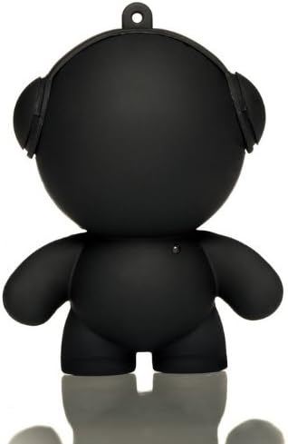 Black Music Monster Robot Speaker - For iPod / iPad / Tablet / MP3 & MP4 Player / Laptop / Desktop PC