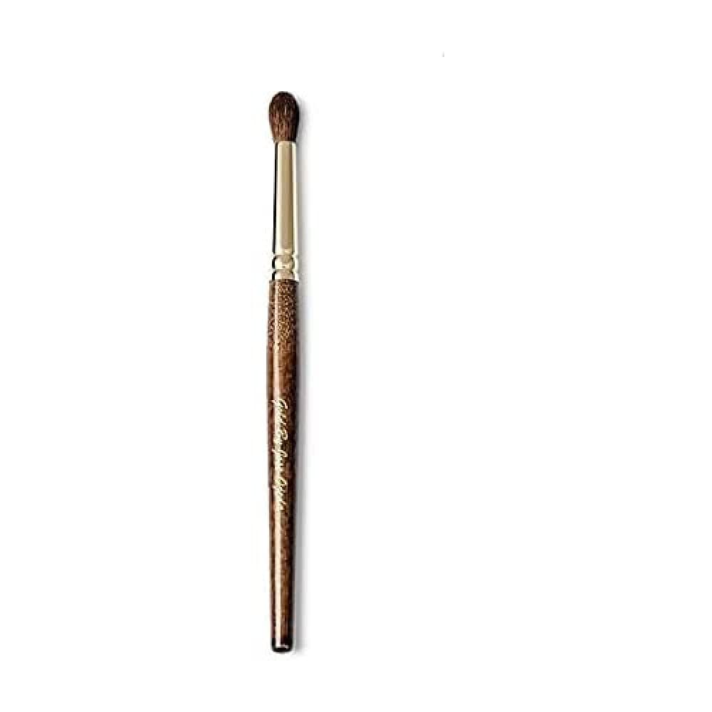 José Ojeda Pony Hair Round Eyeshadow Brush, Gold, 1 Pc