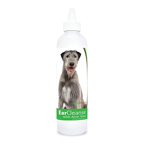 Healthy Breeds Irish Wolfhound Ear Cleanse with Aloe Vera Cucumber Melon 8 oz