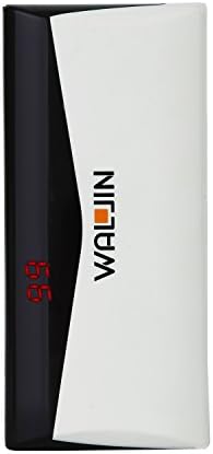 WALJIN 10000mAh Portable Power Banks,Mobile Power Supply with Double USB,LED Power Display for iPhone ,Samsung Galaxy and More