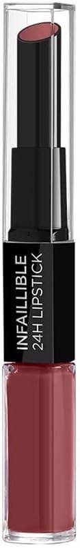 L'Oreal Paris Infallible 2 Step Lip Color 801 Toujours Toffee 24hr
