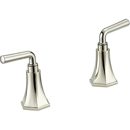 Luxart Hrwslh Pn Heiress Widespread Faucet Lever Handles Polished