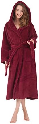 Bagno Milano Womens Wellsoft Microplush Bathrobe – Machine-Washable & Dryable