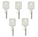 5 keys Ignition key for Bobcat, Terex, Broce, Ditch-Witch, Genie, Grove, Ingersoll-Rand, JLG, Pollock, Tenant, Timberjack, Vermeer, Volvo D250 …