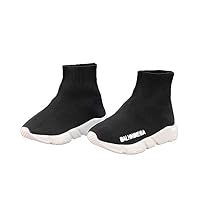 Fancyww Girls Casual Shoes Baby Boots(Black-EU 27/10 M US Toddler)