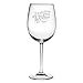Fineware I Get By With A Little Help From My Wine - 19 oz Large Etched ARC Wine Glass - Gift for Her