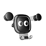 Gravity Universal Car Phone Mount - Air Vent Clip with 360° Rotation, Adjustable Silicone Cartoon Cute Soft Holder Cradle, Compatible All Kinds of Mobile Phones XS/X/8/7p/7/6/6s/6p and More