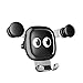 Gravity Universal Car Phone Mount - Air Vent Clip with 360° Rotation, Adjustable Silicone Cartoon Cute Soft Holder Cradle, Compatible All Kinds of Mobile Phones XS/X/8/7p/7/6/6s/6p and More