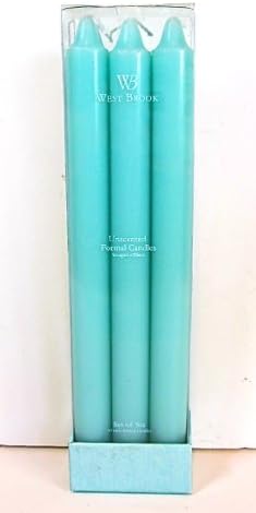 Bed and Bath &amp; Beyond Formal Candles,unscented,set of 6,10