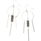 Scout Curated Wears - Dream Stone Earring - Labradorite/Silver