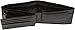 Sakkas Men's Bi-Fold Leather Wallet with 6 Credit Card Slots/ 2 Coin Pockets - Comes in a Gift bag - Black
