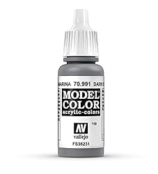 Vallejo Dark Sea Grey Model Color Paint, 17ml