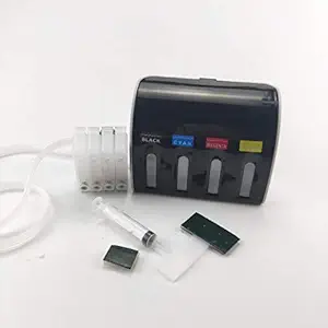Atoner Continuous Ink Supply System Empty Refillable Sublimation Ink Cartridge Suitable for WF-3620 WF-3640 WF-7110 WF-7610 WF-7620 WF-7210 WF-7710 WF-7720 Printer, Used to Fill dye or Sublimation Ink