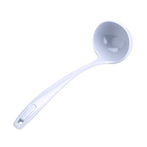 Good Cook Classic 12-Inch White Melamine Ladle