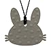 Sensory Chew Necklace for Boys Girls, Silicone Rabbit Chewy Jewelry for Autism ADHD SPD Kids Oral Motor Chewing Biting Teething Needs, Fidget Anxiety Chewable Necklace
