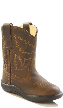 Old West Cowboy Boots Boys Girls Kids Tubbies 5 Infant Apache TB2251I