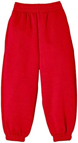 MyShoeStoreKids Fleece Jogging Bottoms Boys Girls Childrens Sports PE Joggers Casual Fleece Pull On Trousers School Play Soft Jog Pants Tracksuit Classic Bottom