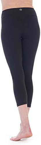 American Fitness Couture Womens Bootylicious Booty Shaper Capri Legging XL Black