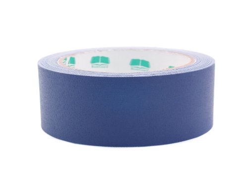 BookGuard 1-1/2 Inch  Vinyl-Coated Cotton Cloth Book Binding Repair Tape, 15 Yard Roll, Navy Blue
