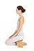 Green Eos Bamboo Ergonomic Folding Meditation Bench - Seiza Bench - Ideal for Vipassana and Transcendental Meditation