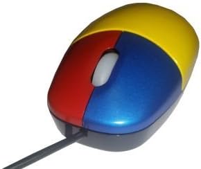 Small Yellow Infant Mini Optical Mouse - Colour Coded for Children Kids Child - Image 5