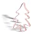 5.5 inch Large Christmas Tree Cookie Cutter - Copper