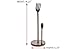 Fork and Spoon Cast Iron Paper Towel Holder – Metal, Heavy Duty, Rustic, Vintage, Recycled, Decorative Gift Idea – 6.5” Diameter Base / 15.75” Tall -by Comfify