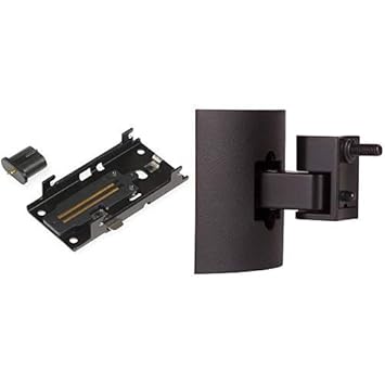 Bose ® WB-50 Slide Connect Wandhalterung schwarz & UB-20 Serie II Wand-Deckenhalterung schwarz