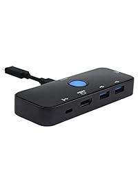 Adaptador USB C, Hub USB tipo C con 5 puertos, puerto HDMI, puerto de red Gigabit, puerto de carga tipo C, dos puertos USB 3.0 para MacBook Pro o todos los portátiles tipo C.