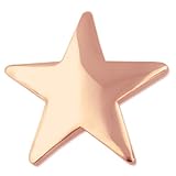 Copper Star Lapel Pin