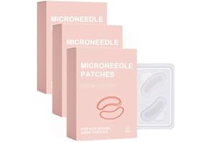 Micro Eye Patches, Eye Masks, Eliminate Eye Bags, Dark Circles, and Puffiness; Brighten Dull Complexion; Smooth Fine Lines; L
