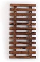 Display Stands Indoor Flower Stand Rack Wall Mounted Plant Stand Wood Shelf Flower Pot Holder for Outdoor Garden Living Room Balcony (Color : 60cm)